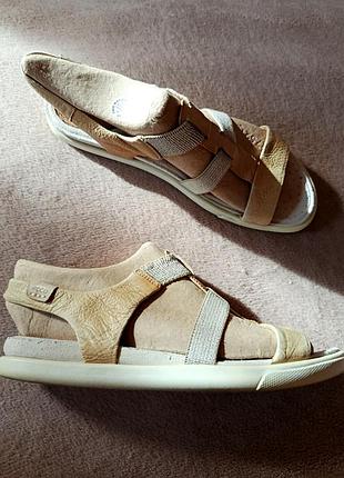 Босоніжки ecco damara 41 42 розмір 27 см. сандалі sandal натуральна шкіра