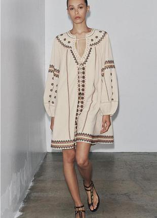 Плаття , сукня , вишиванка zara