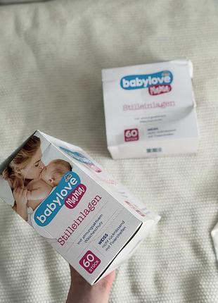 Вкладиші для грудей babylove mama 60 шт