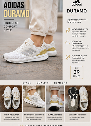 Adidas duramo original | размер 39 (стелька 25 см) 🤍