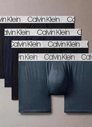Комплект трусів боксерів calvin klein 
chromatic 4-pack trunk