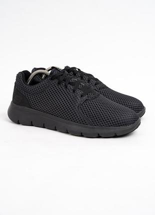 Кросівки чоловічі skechers чорні в сітку розмір 41