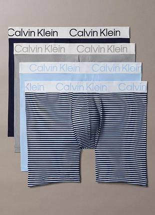 Комплект трусів боксерів calvin klein 
chromatic 4-pack boxer brief