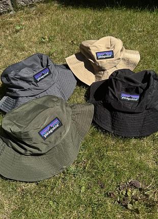 Панама patagonia черная, серая, бежевая, зеленая