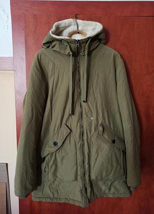 Куртка  парка  pull&bear