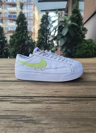 Кроссовки 38 размер. кроссовки найк. nike blazer low platform. nike. женские кроссовки. кроссовки на платформе.