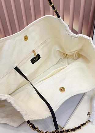 Chanel coco beach tote bag 6
