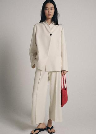 Двобортний блейзер zw collection zara