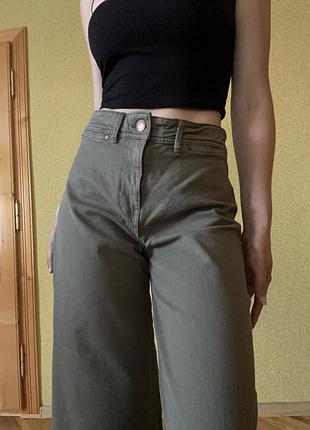 Джинси stradivarius хакі, 40 розмір