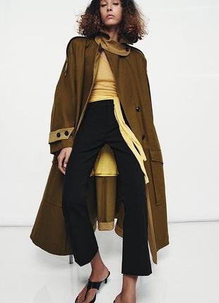 Укороченные брюки zw collection zara