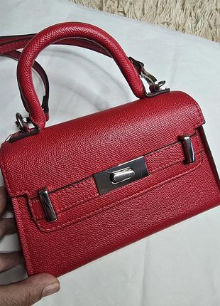 Сумка stradivarius мини красная