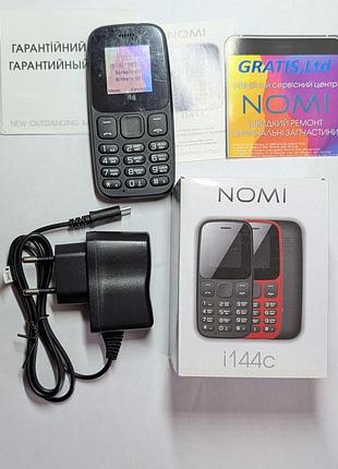 Nomi i144c — простий та надійний кнопочний телефон (dual sim)