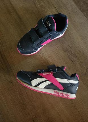 ❗️❗️❗️яскраві кросівки reebok royal classic jogger для дівчинки р. 28