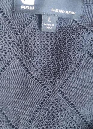 Водолазка мужская фактурная g-star raw knitted стрейчевая р.l в идеале 8