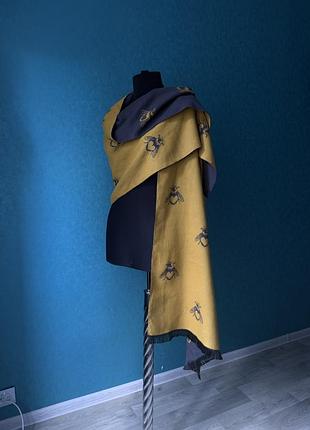 Шарф палантин joules двосторонній з бджолами womens mardale reversible scarf