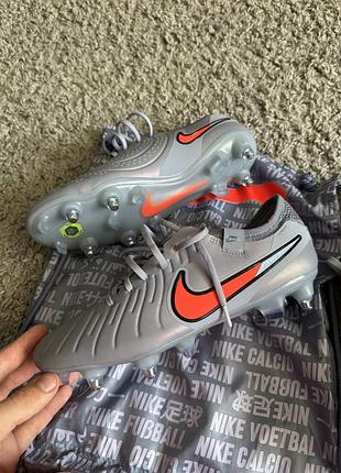 Nike tiempo legend 10 elite sg-pro anti clog 41 (26 см) | нові | оригінал