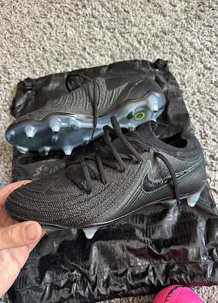 Бутси nike phantom gx ii elite чорні, розмір 41 (26 см), нові