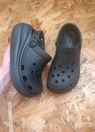 Оригинальные шлепанцы crocs classic crush clog m4 w6