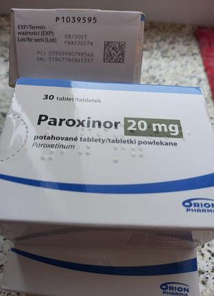 Пароксинор(пароксетин)