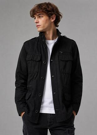 Tommy hilfiger denim мужская котоновая куртка милитари / м-65