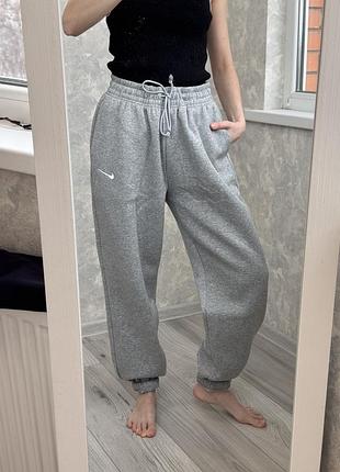 Нові штани на флісі флисе штаны джогери джоггеры nike fleece найк nike