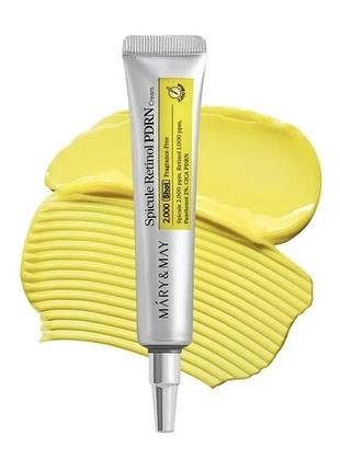 Mary&may spicule retinol pdrn cream крем зі спікулами, ретинолом і pdrn