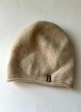 Кашемірова шапка-біні  монгольського бренду gobi cashmere. розмір s.