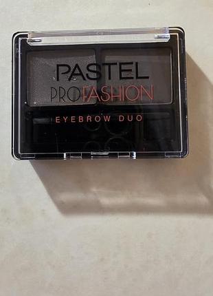 Набір для брів pastel profashion eyebrow duo(пудра та віск)