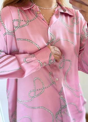 Сатинова сорочка zara 💗