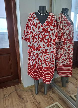 Красиве з кишенями плаття 👗 сорочка великого розміру