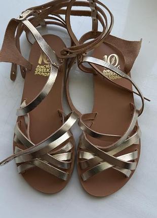 Нові сандплі босоніжки ancient greek sandals viotia 38 розмір