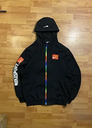 (m) nike черное зип худи черное зип худи zip hoodie кофта лгбт