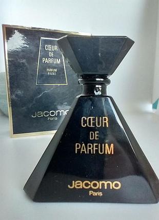 Coeur de parfum/parfum rare jacomo мініатюра 5 мл вінтаж
