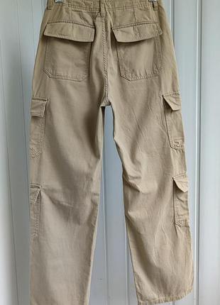 Штаны карго женские, фирменные denim co. размер s.