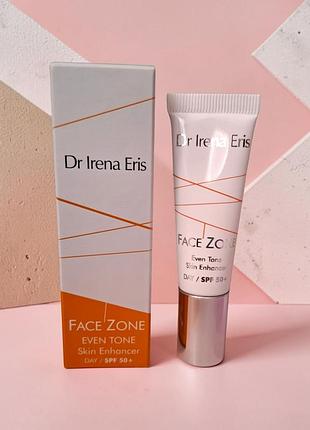 Dr irena eris face zone тонирующий крем против морщин для выравнивания тона кожи spf 50+