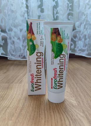 Зубная паста eurofresh whitening от farmasi