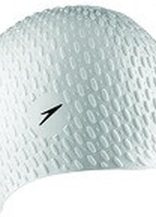 Шапка для плавання speedo bubble cap af white білий уні osfm