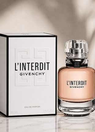 Женская парфюмированная вода givenchy l'interdit 80 мл