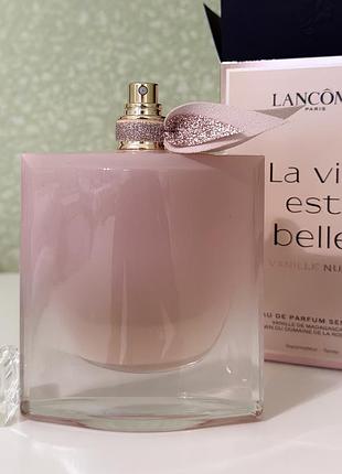 Парфюм lancome la vie est belle vanille nude оригинал