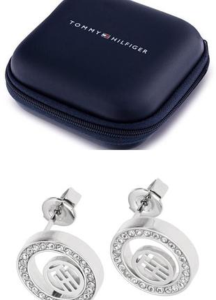 Сережки tommy hilfiger