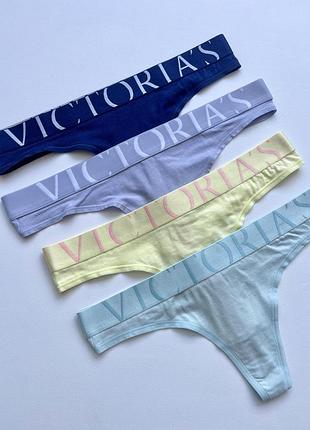 Трусики стринги виктория сикрет трусы victoria's secret комплект
