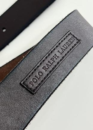 Шкіряний ремінь polo  ralph lauren