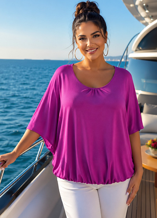 Блузка блуза женская из вискозы размер 2 xl -3 xl (52-54)