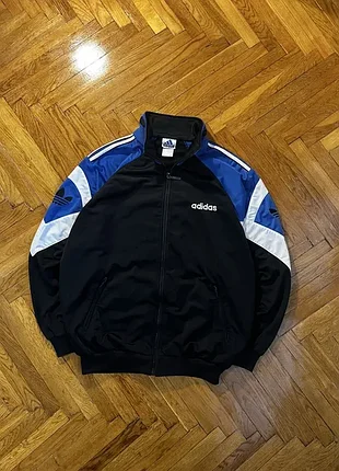 (l) adidas originals vintage олимпийка винтажная кофта олімпійка вінтажна зіпка зипка зип зіп вінтаж вінтажна винтаж