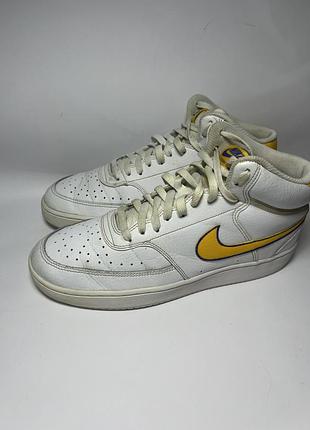 Кросівки кеди nike court vision mid air force 43