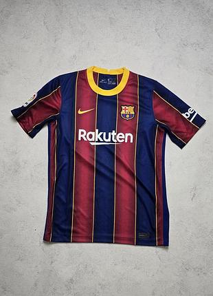 Футбол nike fc barcelona 2020/21 home jersey youth xl 158-170cm
