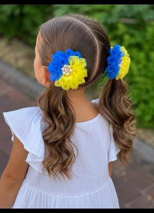 💙💛 пишні бантики для маленької україночки 💛💙