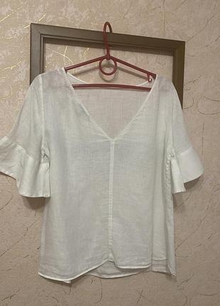Жіноча блуза льон massimo dutti