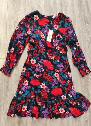 Платье, платье love roses натуральное вискоза новое.