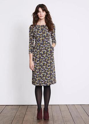 Сукня міді boden penny jersey dress